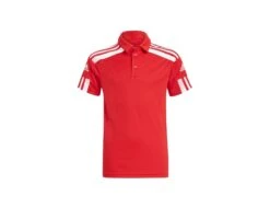 Adidas - Squadra 21 Polo Youth - Red Polo Shirt