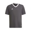 Adidas - Entrada 22 Jersey Youth - Graues Fußballtrikot -Trend Sport Geschaft adidas h57499